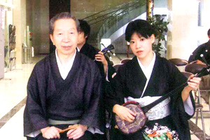 添田理恵さんと共に